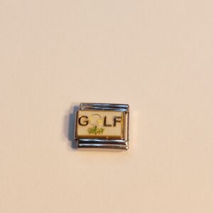 Italian Charm Bracelet Golf Charms by Casa D'Ora